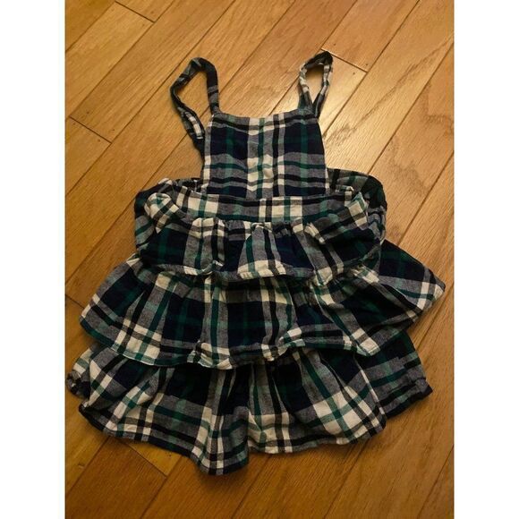 wonder nation Other - Wonder Nation, girl's, plaid overall dress size 2T